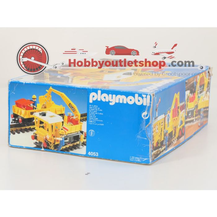 Playmobil 4053 Kraanlok met wagon bijna compleet OVP - sku: 20261008031710 - Gebruikt - Zeer goede staat - Afbeelding 8