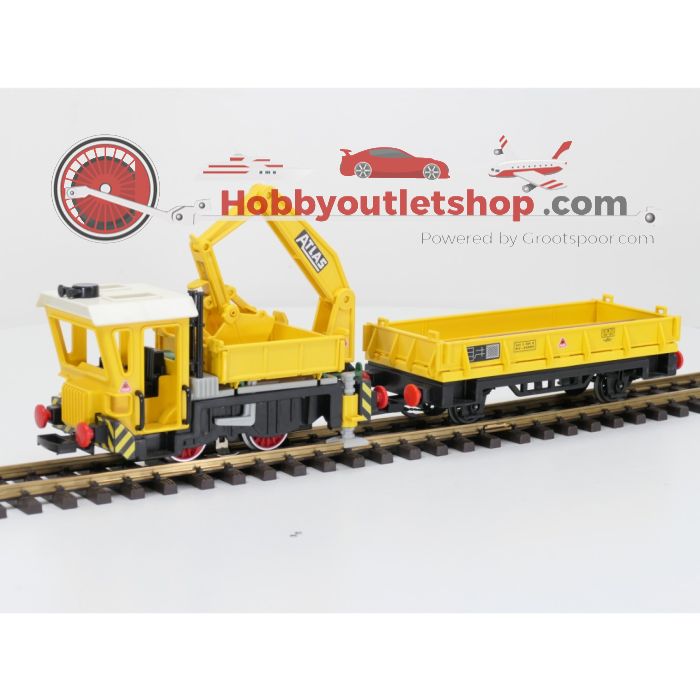Playmobil 4053 Kraanlok met wagon bijna compleet OVP - sku: 20261008031710 - Gebruikt - Zeer goede staat - Afbeelding 2