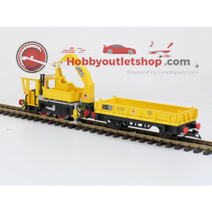 Playmobil 4053 Kraanlok met wagon bijna compleet OVP - sku: 20261008031710 - Gebruikt - Zeer goede staat - Afbeelding 3