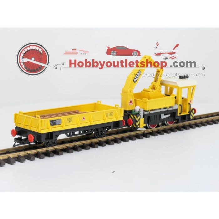 Playmobil 4053 Kraanlok met wagon bijna compleet OVP - sku: 20261008031710 - Gebruikt - Zeer goede staat - Afbeelding 4