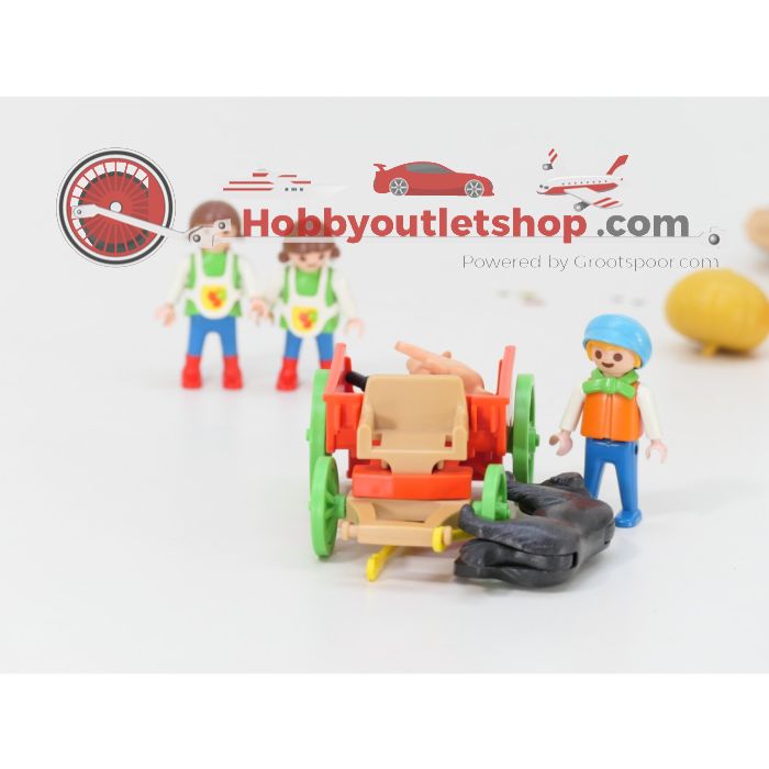 Playmobil 3246 Kar met paarden + 5505 + 4529 #10802 - sku: 20261022090600 - Gebruikt - Zeer goede staat - Afbeelding 3