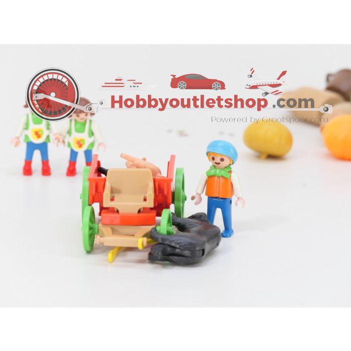 Playmobil 3246 Kar met paarden + 5505 + 4529 #10802 - sku: 20261022090600 - Gebruikt - Zeer goede staat - Afbeelding 4