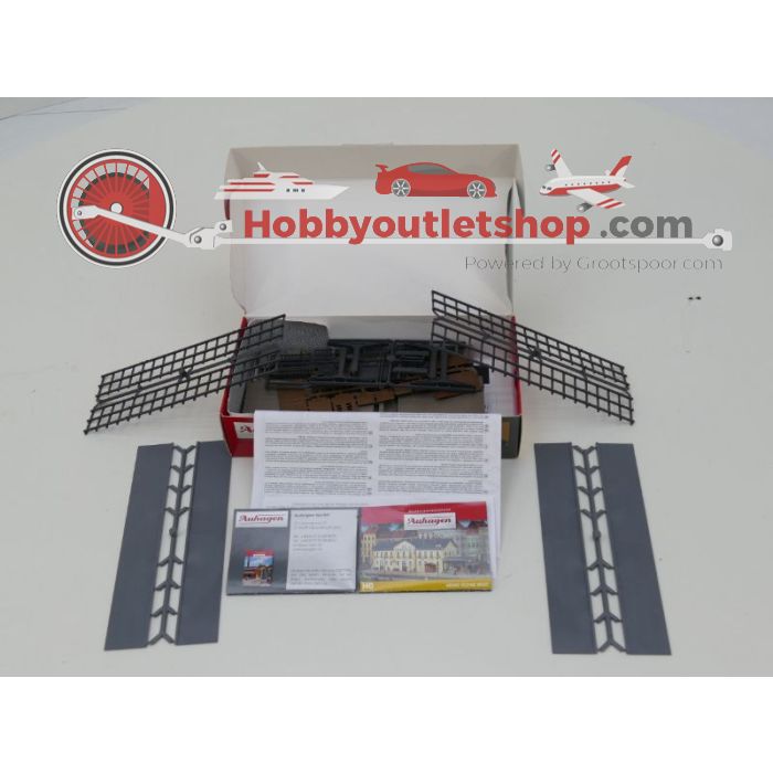 Schaal H0 Auhagen 11342 11369 11376 Station plottenstein, tunnelportalen en perron #878 - sku: 20210930040324 - Gebruikt - Zo goed als nieuw - Afbeelding 4