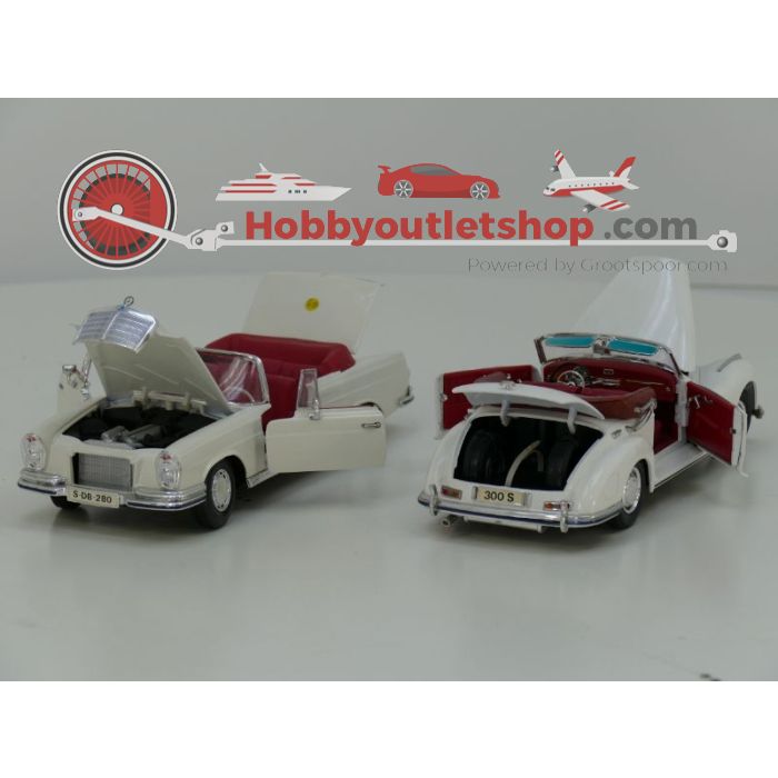 Schaal 1:18 Maisto 19859 31811 Mercedes 300S 280SE #952 - sku: 20211019120112 - Gebraucht - Guter Zustand - Bild 9