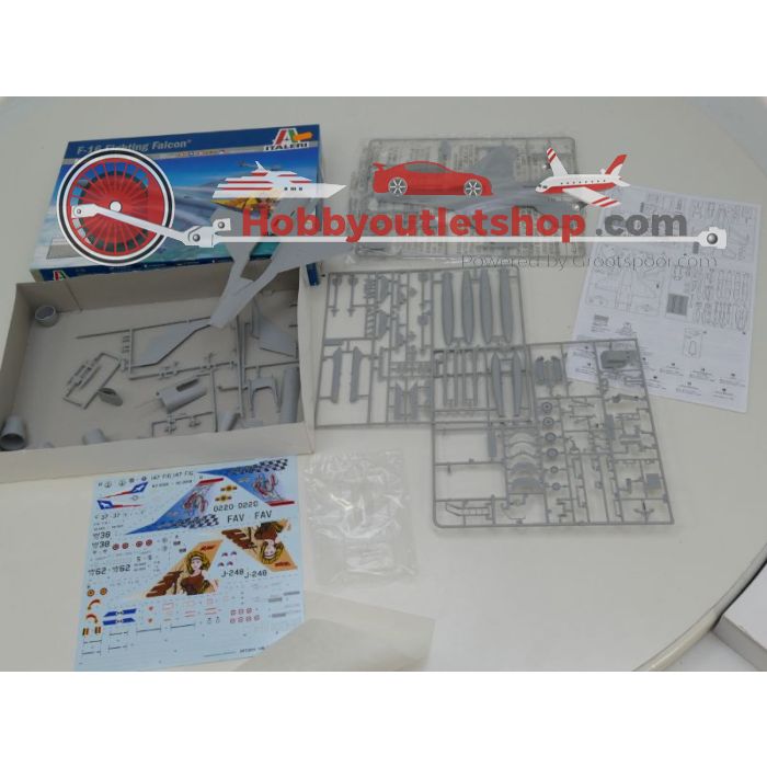 Schaal 1:48 Revell 4560 Italeri 2654 Set of 2x F16 #147 - sku: 20211020121605 - Gebruikt - Goede staat - Afbeelding 3
