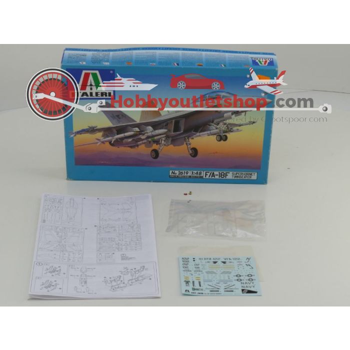 Schaal 1:48 Italeri 827 2611 2619 F18A Hornet #153 - sku: 20211021104541 - Gebruikt - Goede staat - Afbeelding 4