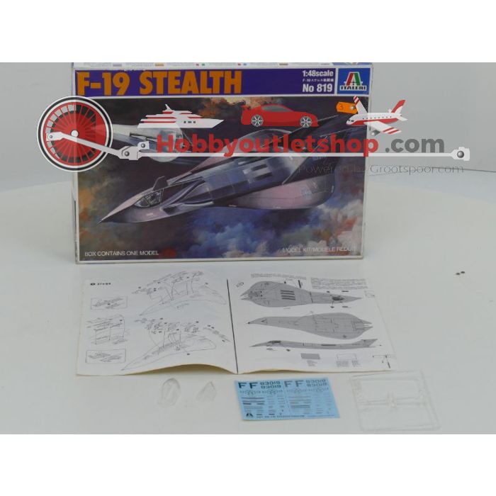 Schaal 1:48 Italeri 819 829 2 stealth bombers #159 - sku: 20211021052222 - Used - Good condition - Photo 2