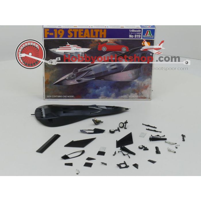 Schaal 1:48 Italeri 819 829 2 stealth bombers #159 - sku: 20211021052222 - Used - Good condition - Photo 3