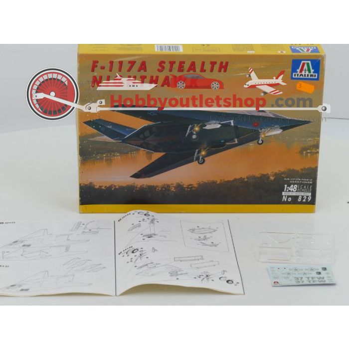 Schaal 1:48 Italeri 819 829 2 stealth bombers #159 - sku: 20211021052222 - Used - Good condition - Photo 4