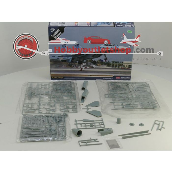 Schaal 1:48 Academy 12223 SU-30MK Flanker #167 - sku: 20211026105420 - Gebruikt - Zo goed als nieuw - Afbeelding 4