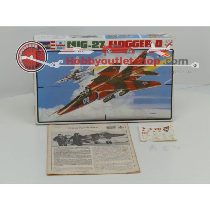Schaal 1:48 ESCI 94020 Revell H-2246 MiG-27 Flogger D #172 - sku: 20211026020452 - Gebruikt - Goede staat - Afbeelding 2