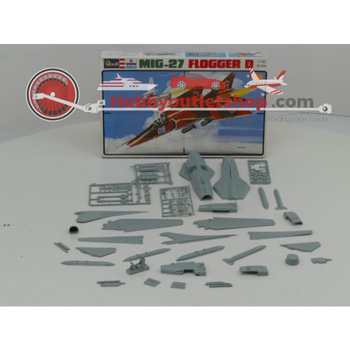 Schaal 1:48 ESCI 94020 Revell H-2246 MiG-27 Flogger D #172 - sku: 20211026020452 - Gebruikt - Goede staat - Afbeelding 3