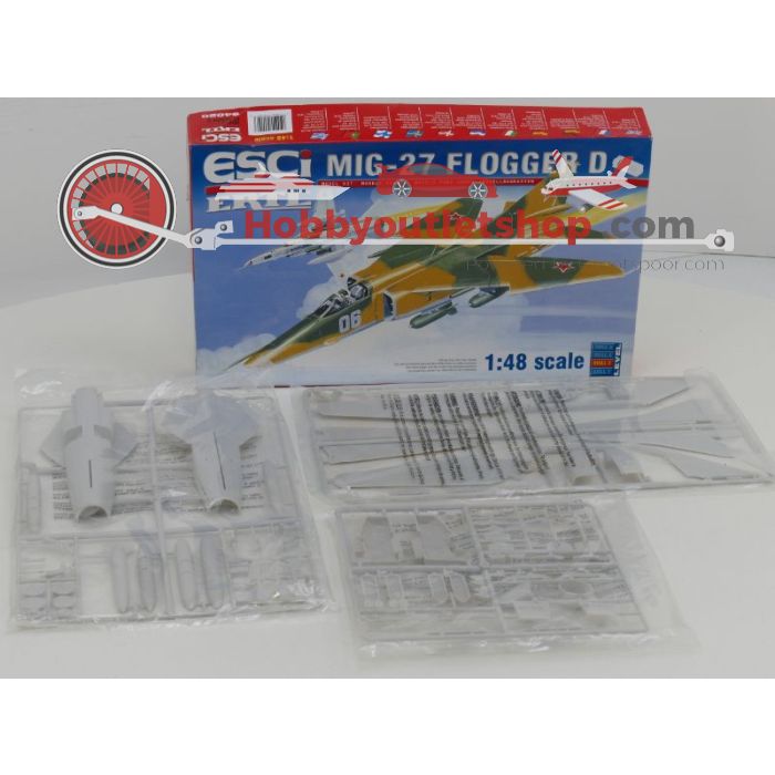 Schaal 1:48 ESCI 94020 Revell H-2246 MiG-27 Flogger D #172 - sku: 20211026020452 - Gebruikt - Goede staat - Afbeelding 5
