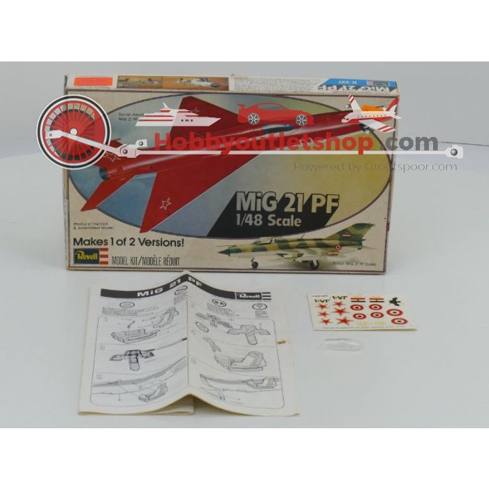 Schaal 1:48 Hobbycraft 1593 Revell H-237 MiG-17F + MiG 21 PF #174 - sku: 20211026023321 - Gebraucht - Guter Zustand - Bild 2