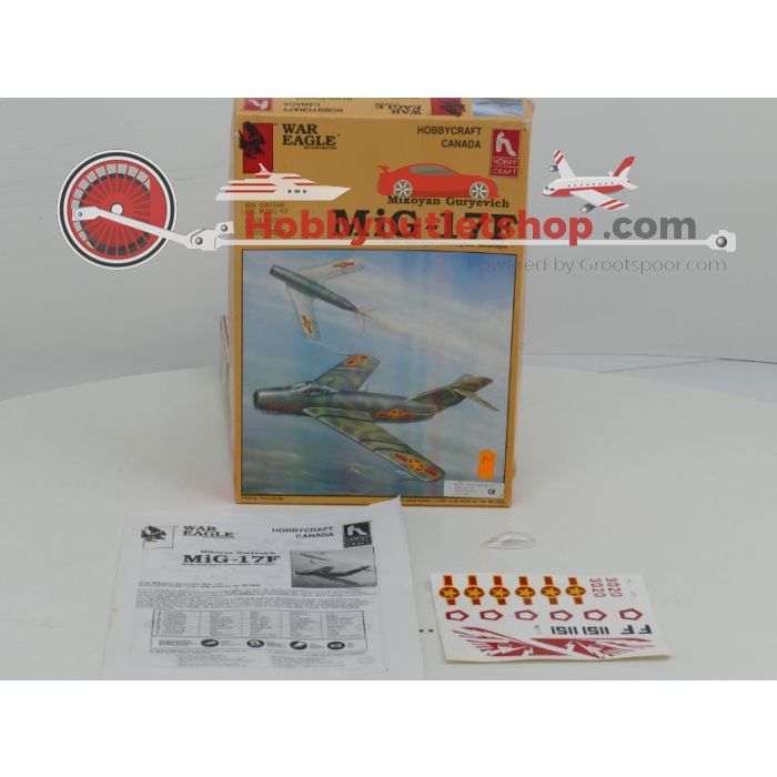 Schaal 1:48 Hobbycraft 1593 Revell H-237 MiG-17F + MiG 21 PF #174 - sku: 20211026023321 - Gebraucht - Guter Zustand - Bild 4