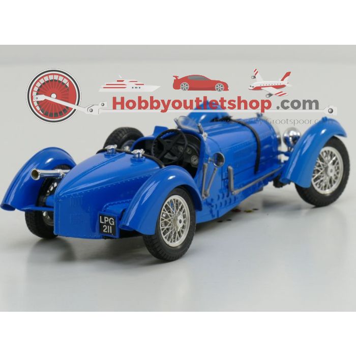 Schaal 1:18 Bburago 3005 Bugatti Type 59 #92 - sku: 20211029054840 - Gebruikt - Goede staat - Afbeelding 3