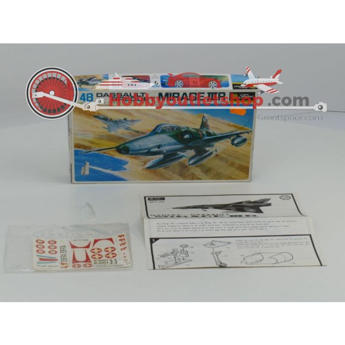 Schaal 1:48 Fujimi 5A9 Airfix 07102 Dassault planes #178 - sku: 20211030124757 - Gebruikt - Goede staat - Afbeelding 4