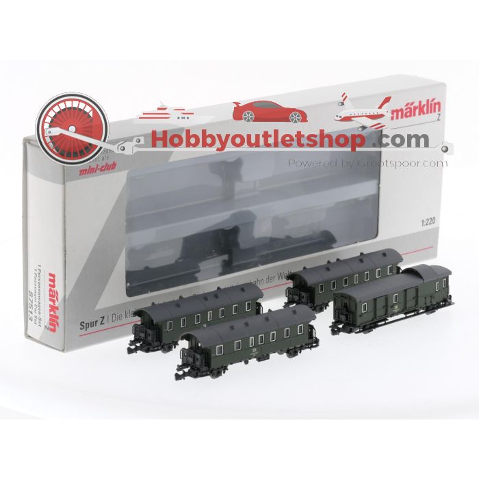 Schaal Z Märklin 87513 Set Personenrijtuigen van de DR #5329 - sku: 20240124031104 - Used - Very good condition - Photo 7