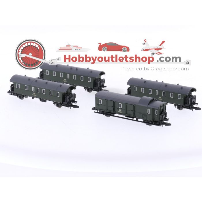 Schaal Z Märklin 87513 Set Personenrijtuigen van de DR #5329 - sku: 20240124031104 - Used - Very good condition - Photo 2