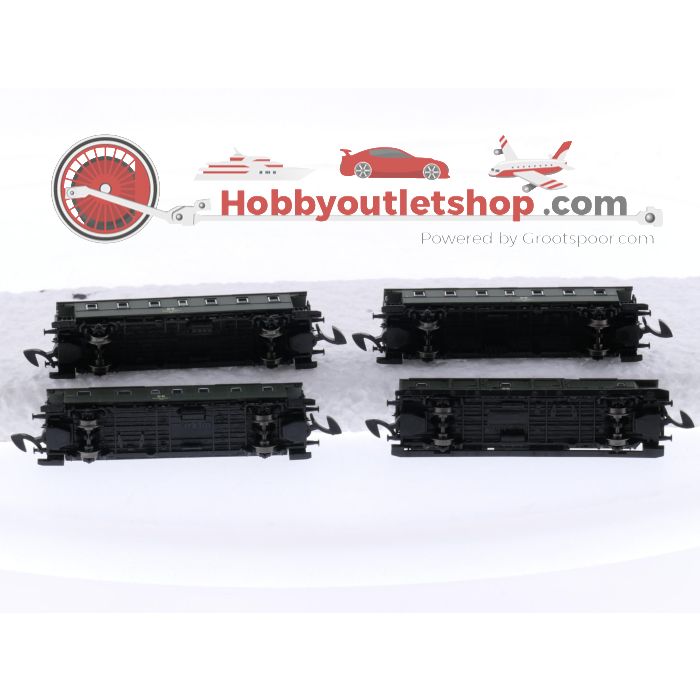 Schaal Z Märklin 87513 Set Personenrijtuigen van de DR #5329 - sku: 20240124031104 - Used - Very good condition - Photo 6