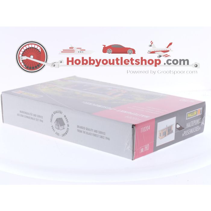 Schaal H0 Faller 110204 Halte "Pusemuckel" Bouwpakket #5332 - sku: 20240125113923 - Gebruikt - Nieuwstaat - Afbeelding 3