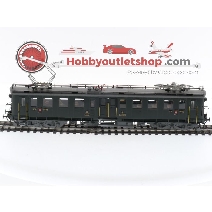 Schaal H0 Metropolitan 746 Ce 4/6 série 9802 elektrisch motorrijtuig van de SBB #P117 - sku: 20240217012946 - Gebruikt - Zo goed als nieuw - Afbeelding 2