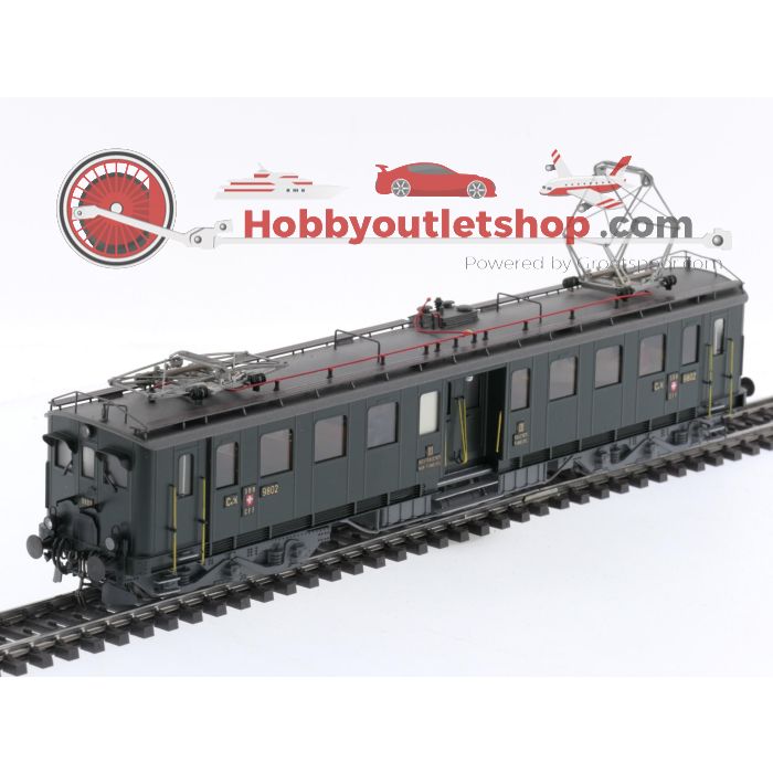Schaal H0 Metropolitan 746 Ce 4/6 série 9802 elektrisch motorrijtuig van de SBB #P117 - sku: 20240217012946 - Gebruikt - Zo goed als nieuw - Afbeelding 4