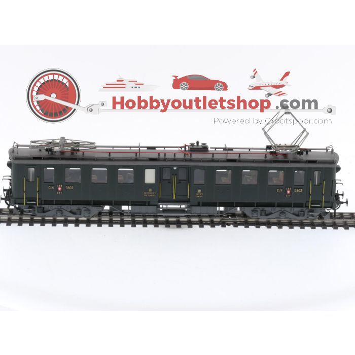 Schaal H0 Metropolitan 746 Ce 4/6 série 9802 elektrisch motorrijtuig van de SBB #P117 - sku: 20240217012946 - Gebruikt - Zo goed als nieuw - Afbeelding 5