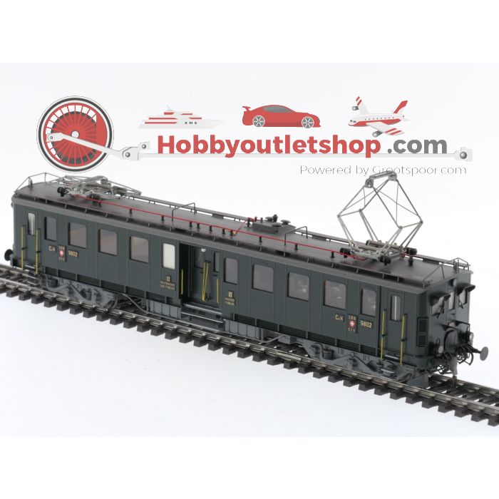 Schaal H0 Metropolitan 746 Ce 4/6 série 9802 elektrisch motorrijtuig van de SBB #P117 - sku: 20240217012946 - Gebruikt - Zo goed als nieuw - Afbeelding 6