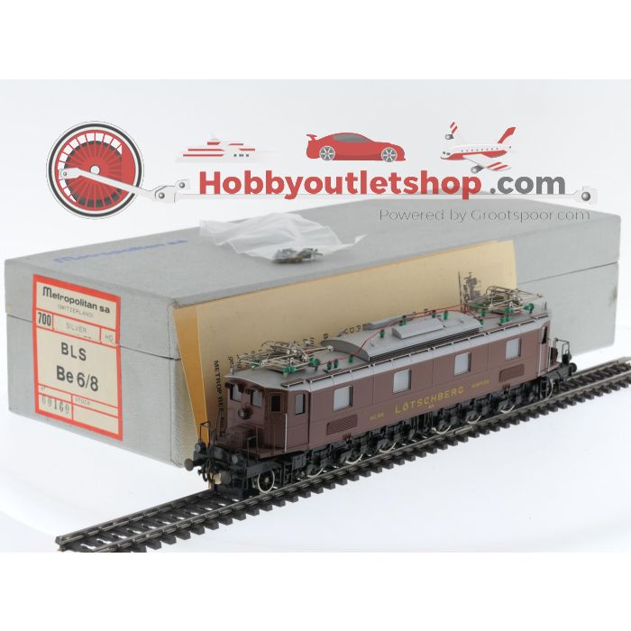 Schaal H0 Metropolitan 700 elektrische locomotief Be 6/8 van de B.L.S. #P123 - sku: 20240302113626 - Gebraucht - Wie Neu - Bild 11