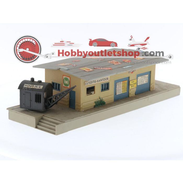 Schaal H0 Pola 542 en Faller 120154 Goederenloods Set #5434 - sku: 20240301041155 - Gebraucht - Guter Zustand - Bild 3