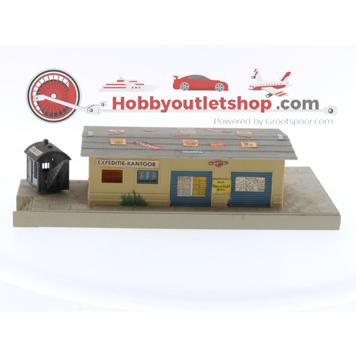 Schaal H0 Pola 542 en Faller 120154 Goederenloods Set #5434 - sku: 20240301041155 - Gebraucht - Guter Zustand - Bild 4
