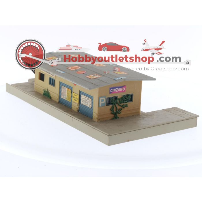 Schaal H0 Pola 542 en Faller 120154 Goederenloods Set #5434 - sku: 20240301041155 - Gebraucht - Guter Zustand - Bild 5