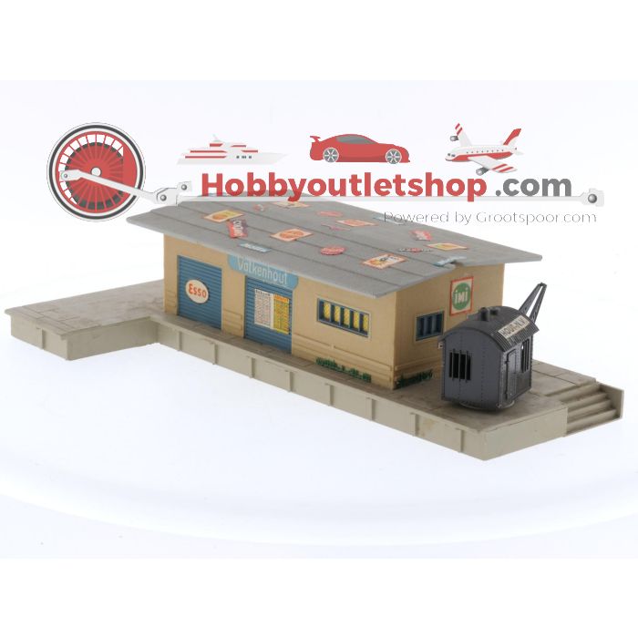 Schaal H0 Pola 542 en Faller 120154 Goederenloods Set #5434 - sku: 20240301041155 - Gebraucht - Guter Zustand - Bild 8