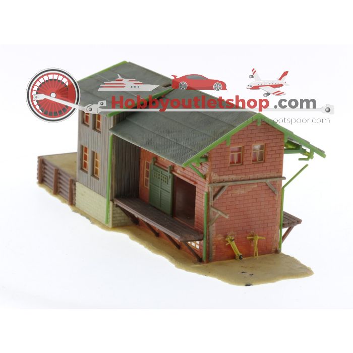 Schaal H0 Pola 542 en Faller 120154 Goederenloods Set #5434 - sku: 20240301041155 - Gebraucht - Guter Zustand - Bild 15