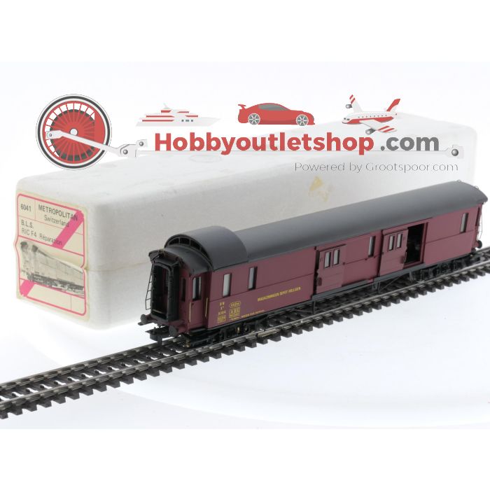 Schaal H0 Metropolitan 6041 Onderhoudswagon RIC F4 Réparation Van De BLS #P132 - sku: 20240309115619 - Gebraucht - Wie Neu - Bild 8