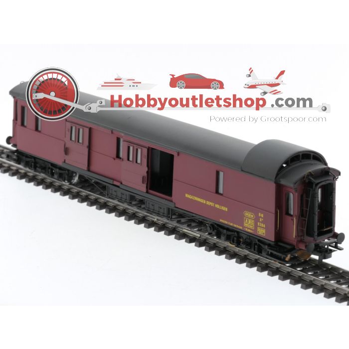 Schaal H0 Metropolitan 6041 Onderhoudswagon RIC F4 Réparation Van De BLS #P132 - sku: 20240309115619 - Gebraucht - Wie Neu - Bild 6