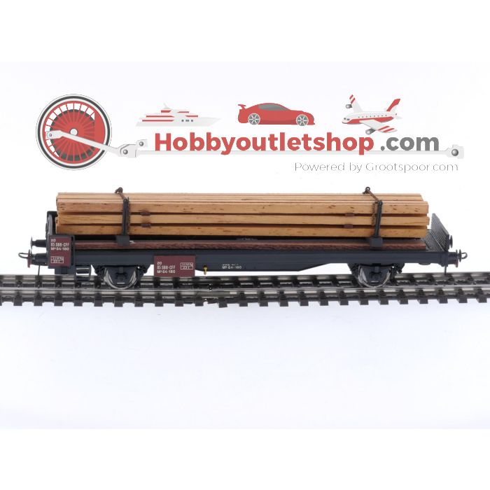 Schaal H0 Metropolitan 8020 Houten Ladingwagon KP Bios-Holz Van De SBB #P134 - sku: 20240309015345 - Gebruikt - Zeer goede staat - Afbeelding 5
