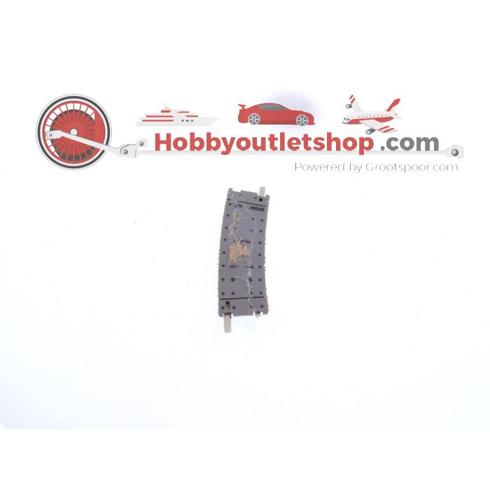 Schaal N Fleischmann 9122 gebogen rails R1    Radius 192 mm 15 graden 6st #1495 - sku: 20220211041644 - Gebruikt - Goede staat - Afbeelding 4