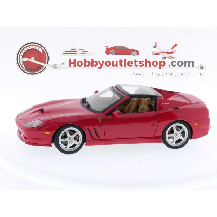 Schaal 1:18 Hot Wheels C7522 Elite 2005 Ferrari SuperAmerica 575M Maranello LE Rosso Corsa #3427 - sku: 20240321041412 - Used - Very good condition - Photo 2