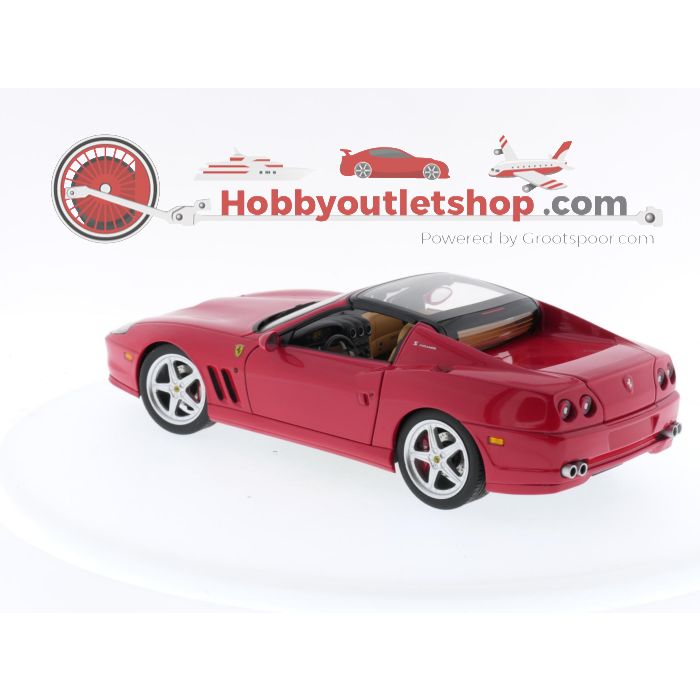 Schaal 1:18 Hot Wheels C7522 Elite 2005 Ferrari SuperAmerica 575M Maranello LE Rosso Corsa #3427 - sku: 20240321041412 - Used - Very good condition - Photo 3