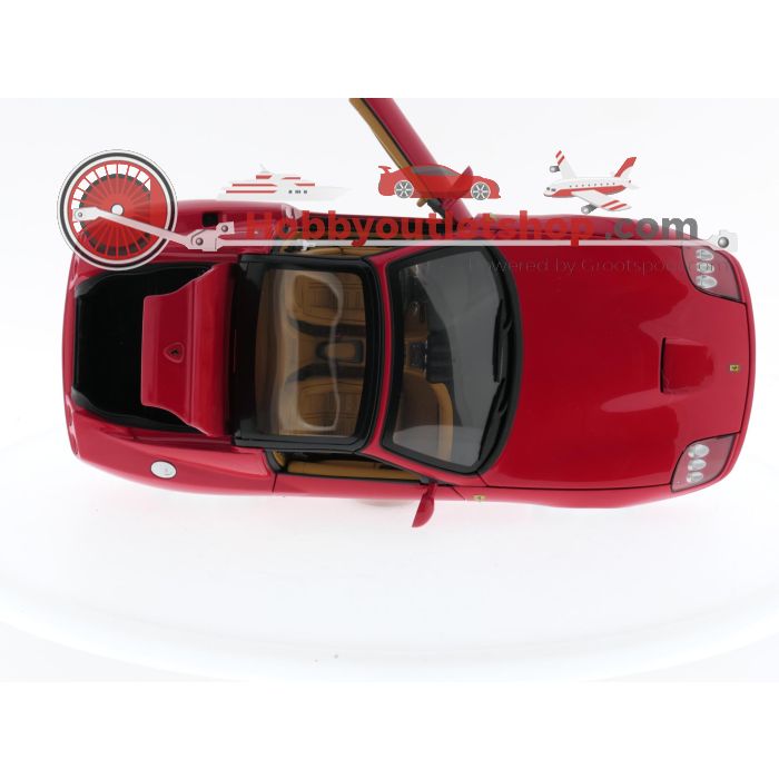 Schaal 1:18 Hot Wheels C7522 Elite 2005 Ferrari SuperAmerica 575M Maranello LE Rosso Corsa #3427 - sku: 20240321041412 - Used - Very good condition - Photo 14
