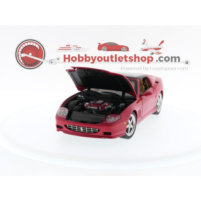 Schaal 1:18 Hot Wheels C7522 Elite 2005 Ferrari SuperAmerica 575M Maranello LE Rosso Corsa #3427 - sku: 20240321041412 - Used - Very good condition - Photo 18