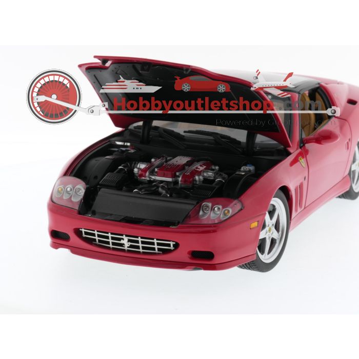 Schaal 1:18 Hot Wheels C7522 Elite 2005 Ferrari SuperAmerica 575M Maranello LE Rosso Corsa #3427 - sku: 20240321041412 - Used - Very good condition - Photo 19