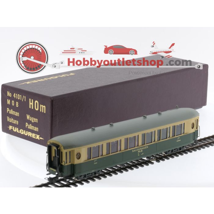Schaal H0m Fulgurex 4101/1 salonwagen 1e klas 201 van de RhB. OPTISCHE SCHADE / OPTICAL DAMAGE  #P150 - sku: 20240330034925 - Used - Like new - Photo 13