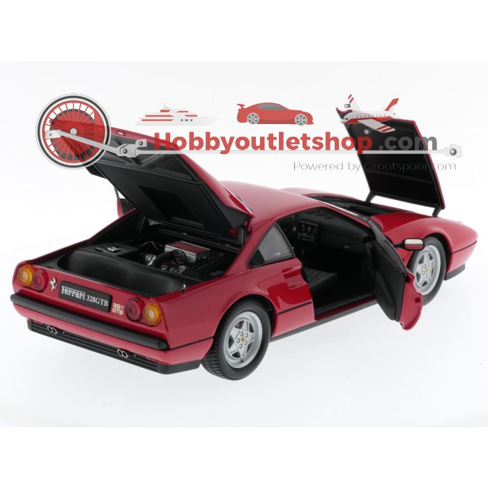Schaal 1:18 Kyosho Ferrari 328 GTB 1988 #3460 - sku: 20240402101633 - Gebruikt - Zeer goede staat - Afbeelding 8