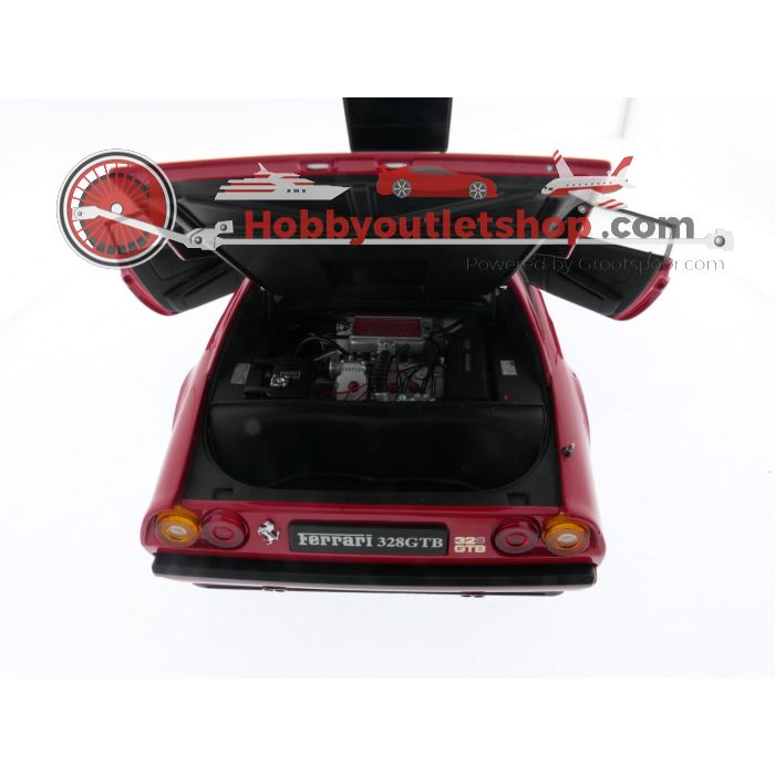 Schaal 1:18 Kyosho Ferrari 328 GTB 1988 #3460 - sku: 20240402101633 - Gebruikt - Zeer goede staat - Afbeelding 9