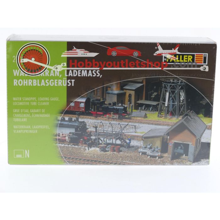 Schaal N Faller 222138 waterkraan, laadprofiel, vlampijpreiniger met Noch 36035 bouwvakkers #5537 - sku: 20240411032408 - Gebraucht - Neuer Zustand - Bild 2