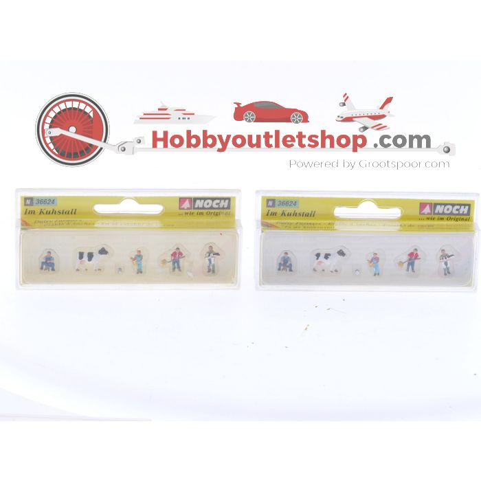 Schaal N Faller 232360 boerenhoeve met 2 x Noch 36624 figurenset, Preiser 9160 en assortiment figuren en tractoren #5555 - sku: 20240417115703 - Gebraucht - Wie Neu - Bild 7