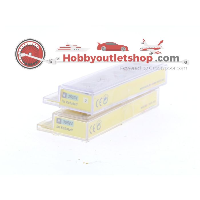 Schaal N Faller 232360 boerenhoeve met 2 x Noch 36624 figurenset, Preiser 9160 en assortiment figuren en tractoren #5555 - sku: 20240417115703 - Gebraucht - Wie Neu - Bild 8
